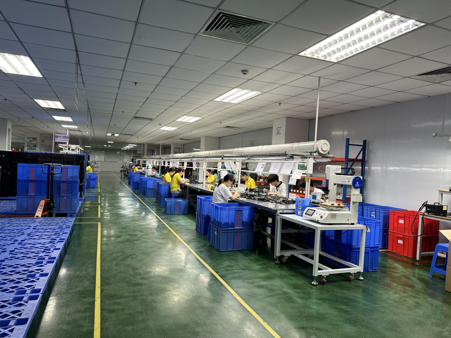 Inside the production workshop
